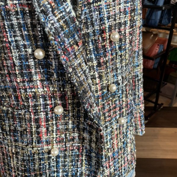 Le Chateau Multi-Coloured Blazer Long - Picture 2 of 3